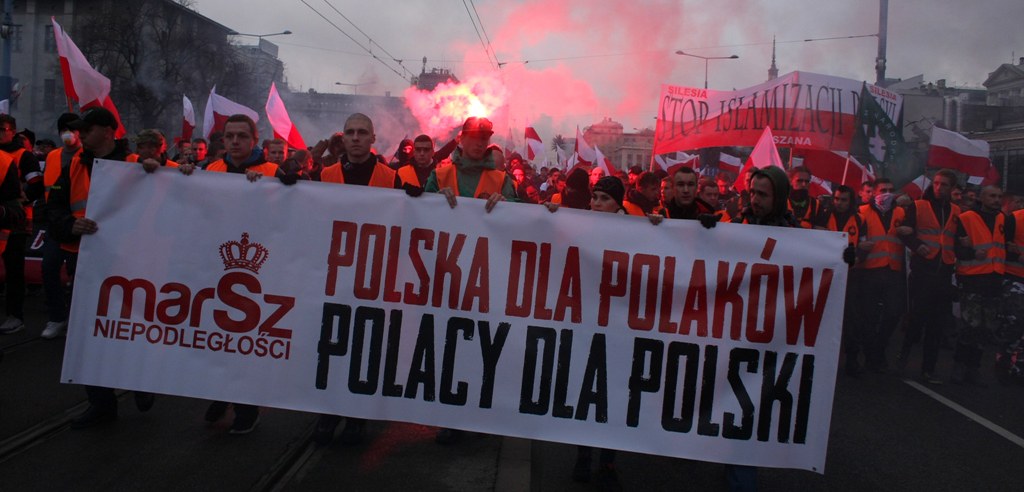 Marsz Niepodległośći/ Photo credit Flickr Piotr Drabik CC BY 2.0