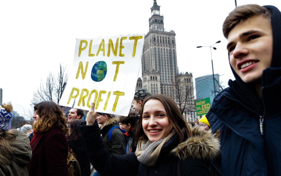 Youth climate strikes hit the streets of Poland