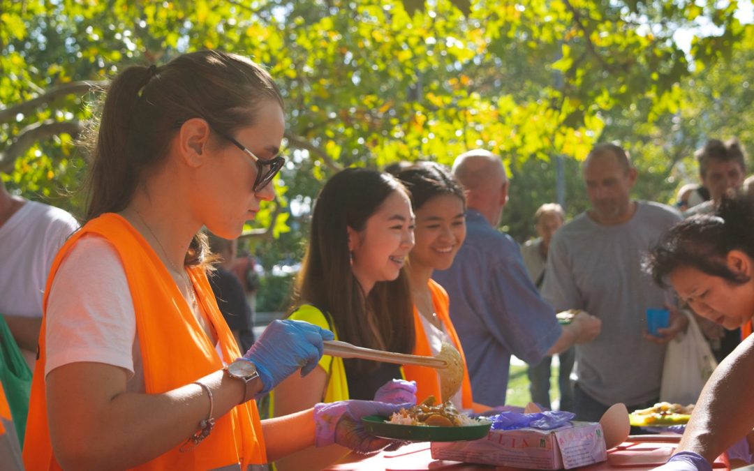 The team of international volunteers helping feed Warsaw’s needy