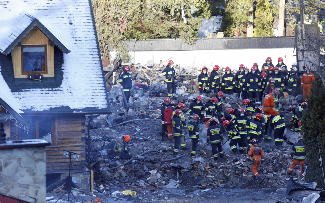 Eight dead after gas explosion in Polish mountain resort