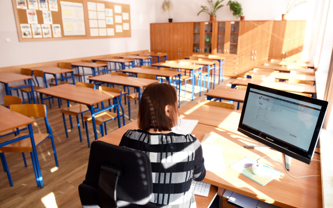 Teachers, pupils and parents face challenges as online learning becomes law in Poland