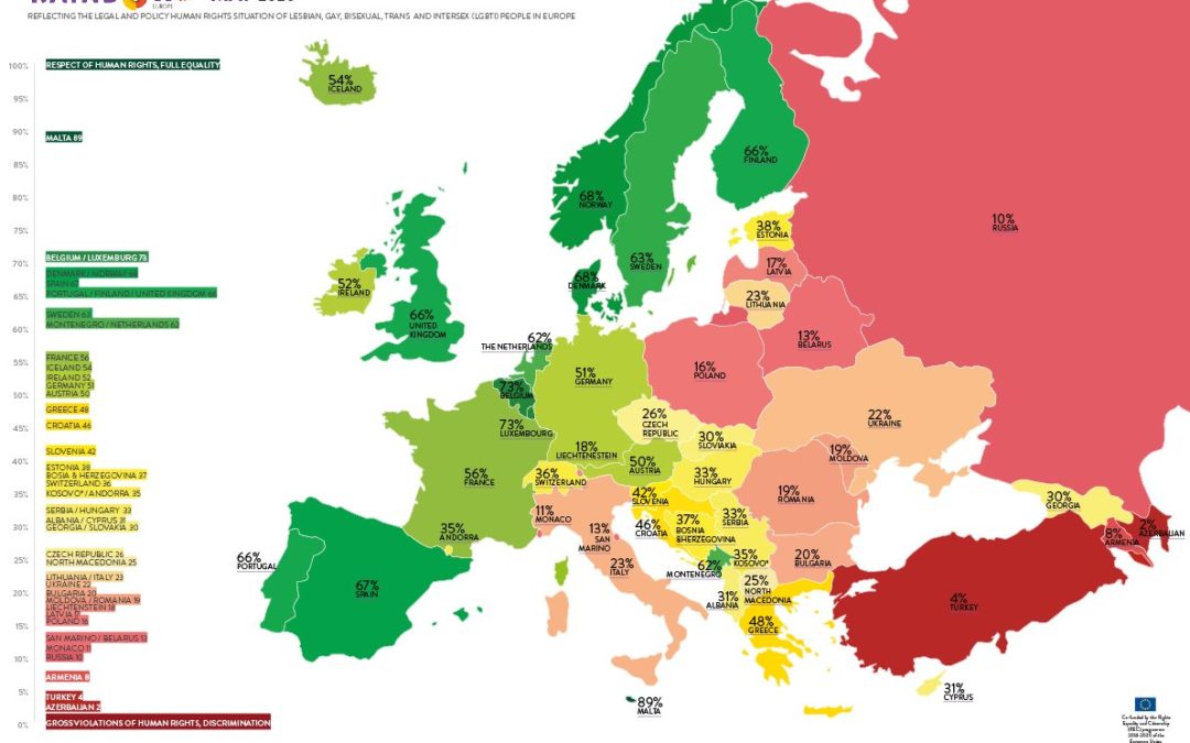 Poland ranked as worst country in EU for LGBT people Notes From  