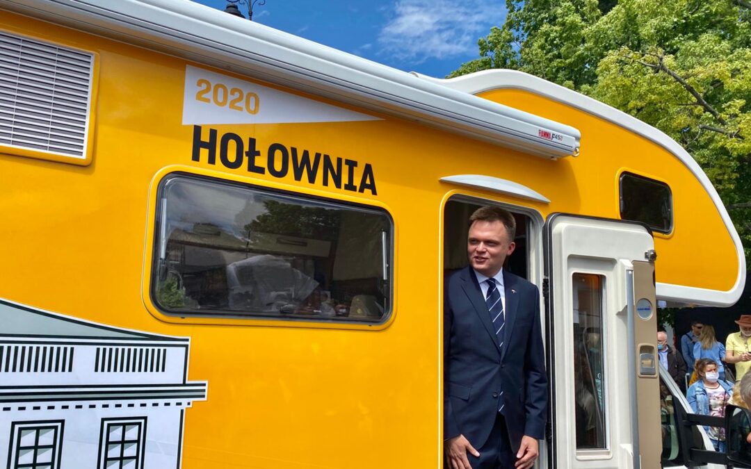 “People are tired of voting for the lesser evil”: Interview with presidential candidate Szymon Hołownia