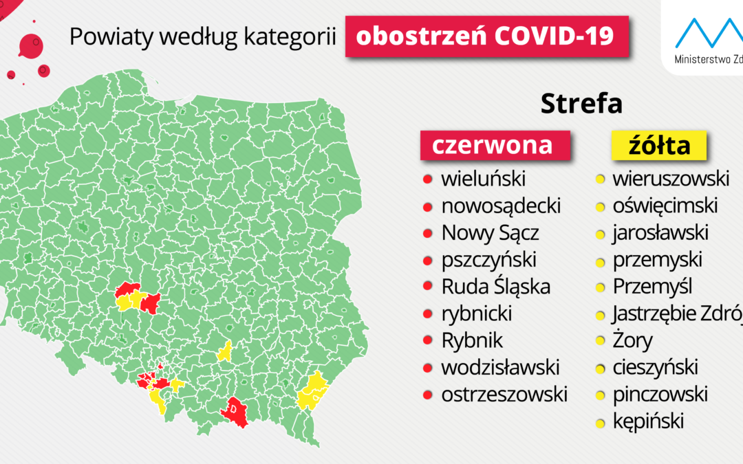 Poland reintroduces restrictions in coronavirus “red zones” as infections hit new record