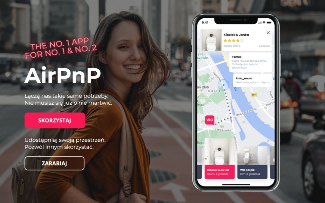 Toilet-sharing “app” AirPnP highlights lack of public bathrooms in Warsaw