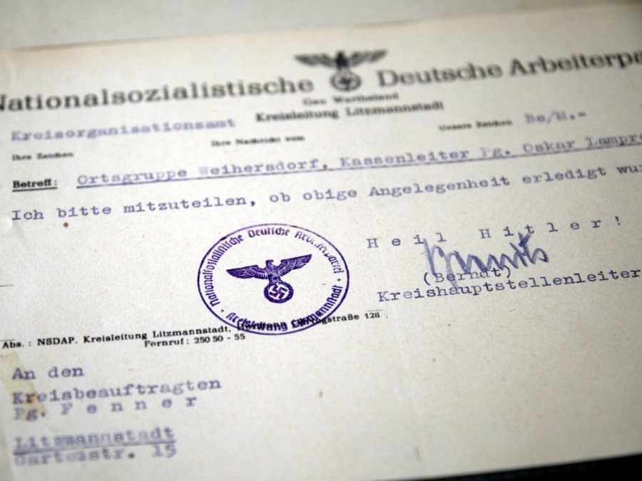 Documents from German occupation of Łódź recovered after attempted online sale