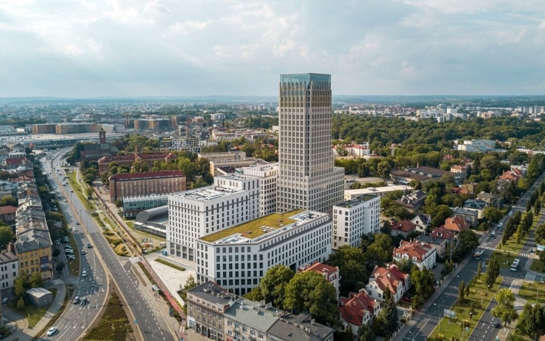 Communist-era skyscraper completed in Kraków after 45 years
