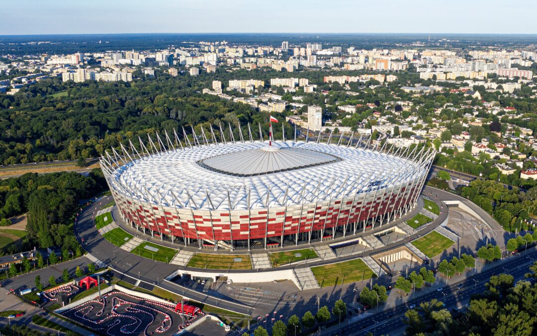 Poland turning national stadium into field hospital to deal with surge in Covid cases