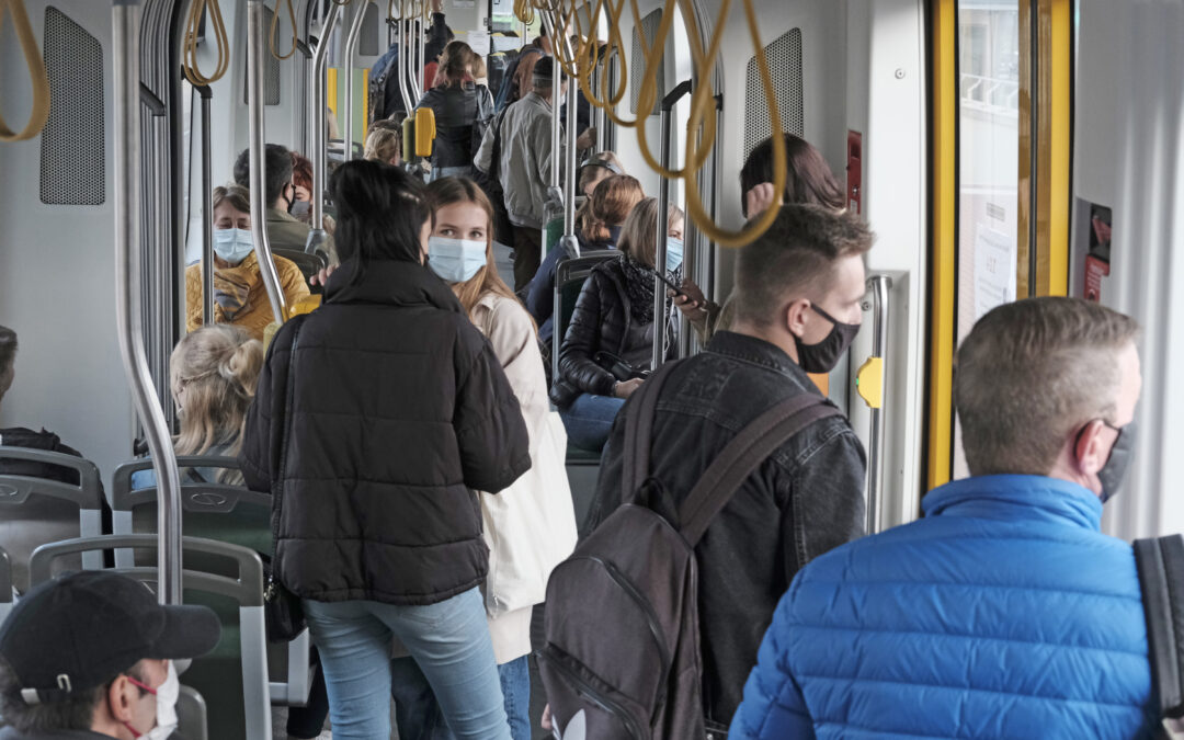 Warsaw tram driver attacked after asking passengers to wear masks, leaving her with broken leg