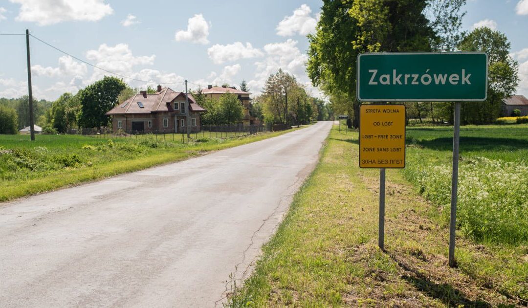 Polish village sues activist over “harmful and defamatory” LGBT-free zone signs