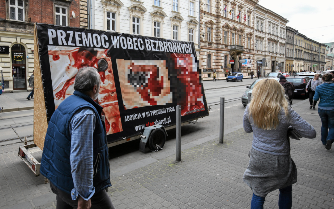 Kraków council votes to ban images of aborted foetuses in public space