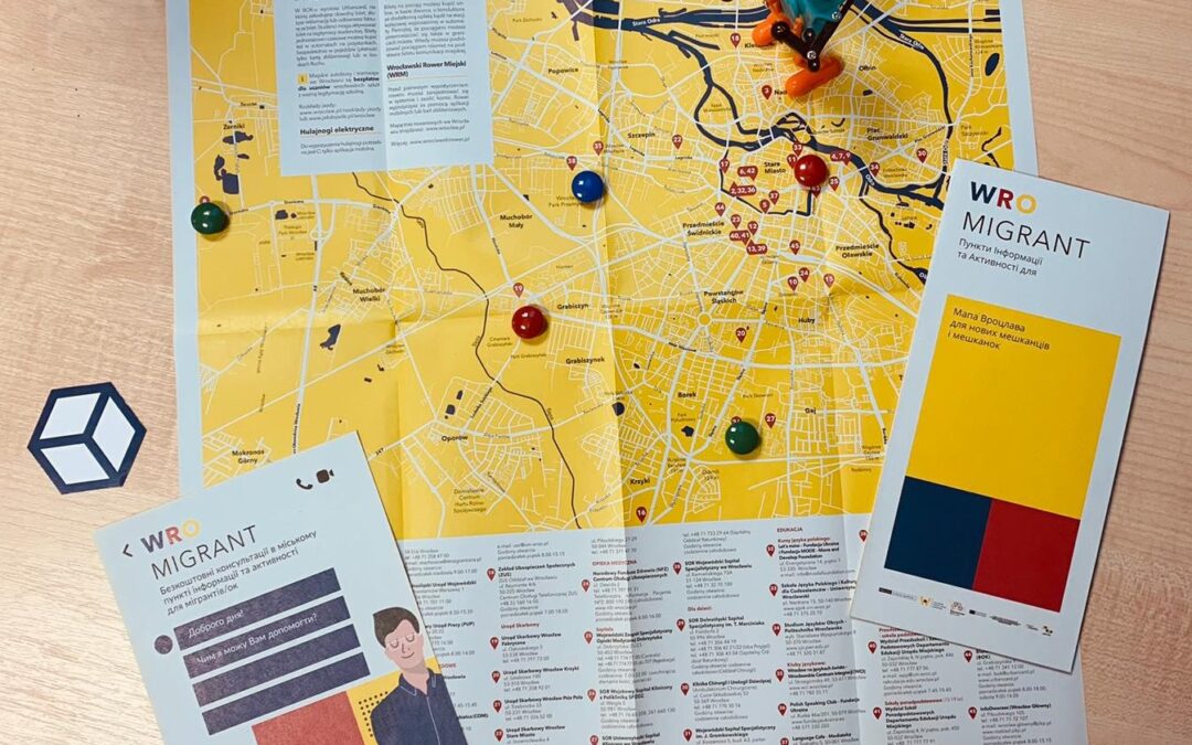 Polish city creates map for new immigrants to help them settle in