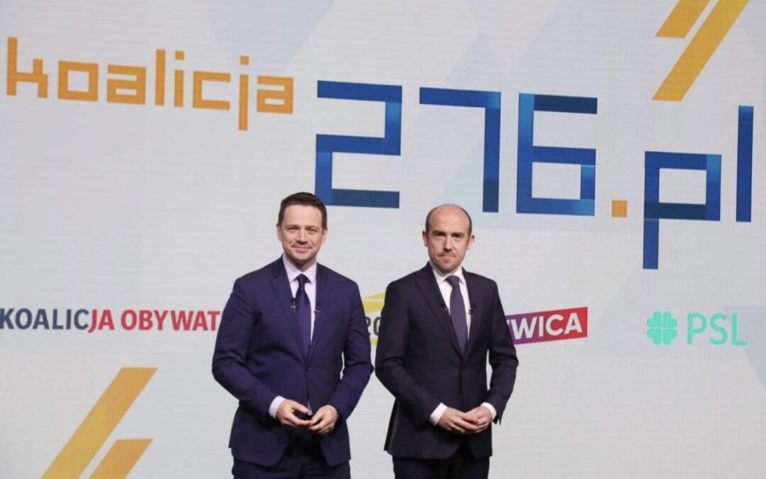 Polish opposition sets out policy plans and calls for broad coalition to oust government