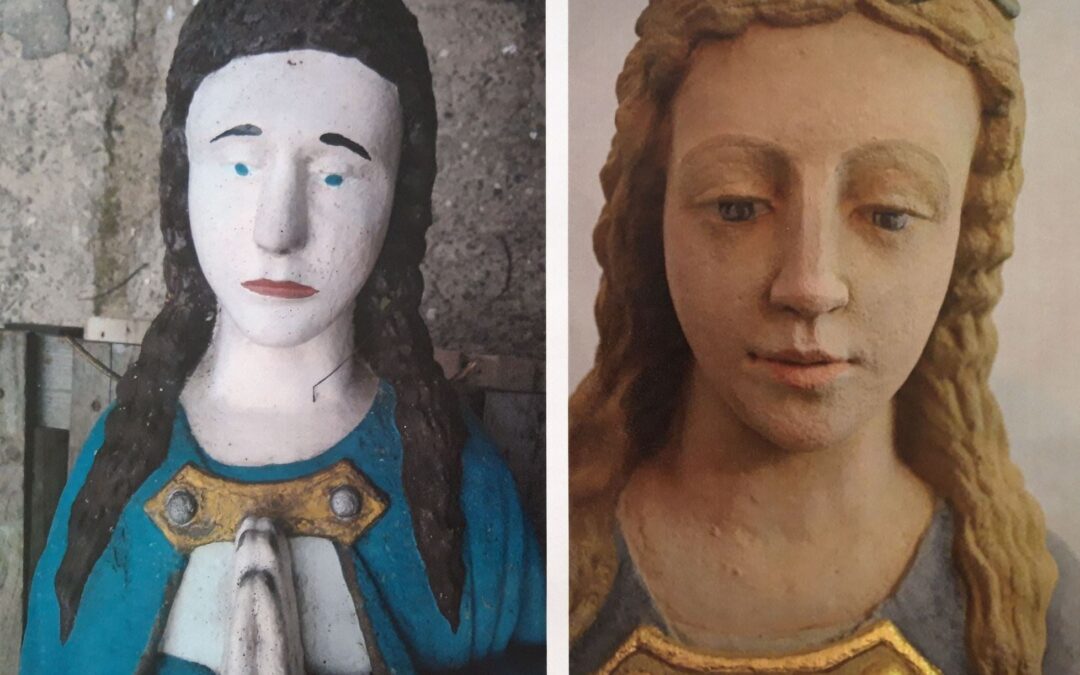 Owner unhappy with restoration of Virgin Mary statue in Polish village