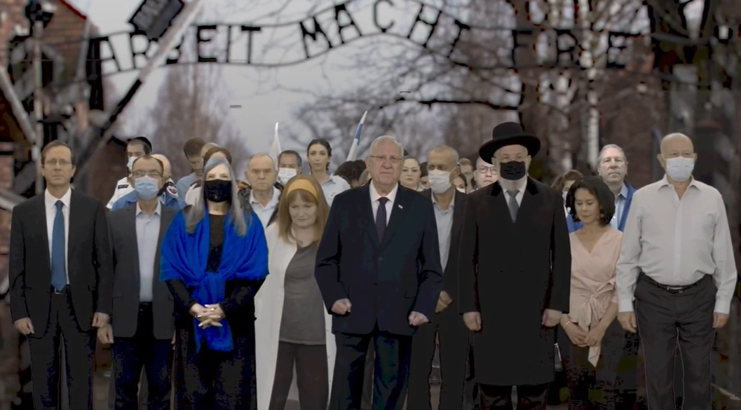 March of the Living Holocaust commemoration held at virtual Auschwitz amid pandemic