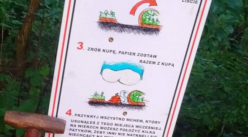 “How to poop in the woods”: Polish state forests advise on answering calls of nature