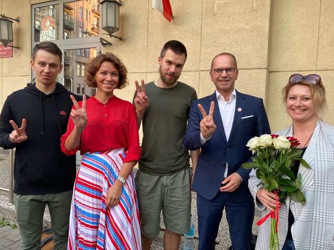 Belarusian activist in Poland released after being detained at request of Minsk