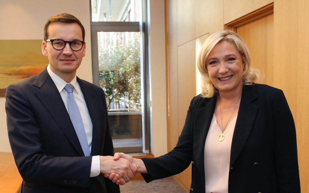 Polish PM meets with French far-right leader Le Pen to discuss EU's  “unacceptable blackmail”