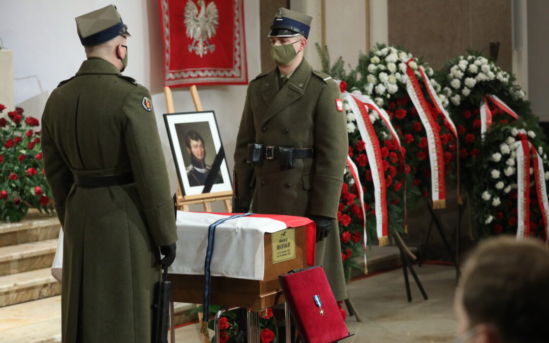 Remains of independence hero returned to Poland from France after 187 years
