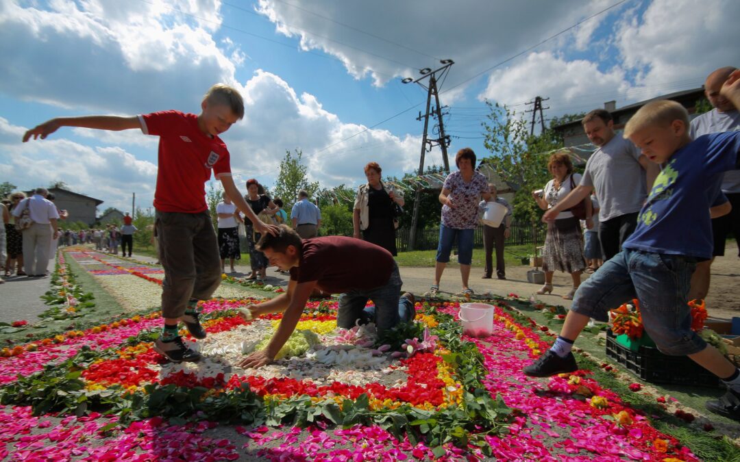 Poland’s 200-year-old flower carpet tradition added to UNESCO heritage list