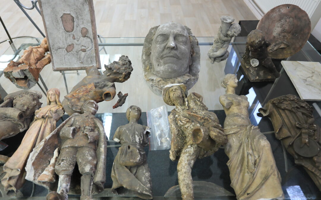 Trove of historic plaster models hidden for decades in attic discovered in Warsaw