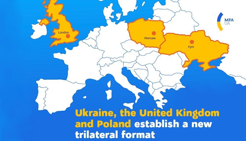 Ukraine, UK and Poland launch trilateral agreement “in face of Russian aggression”