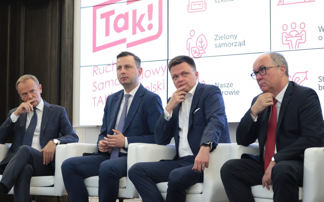 Polish opposition parties unite to sign declaration on strengthening local governments