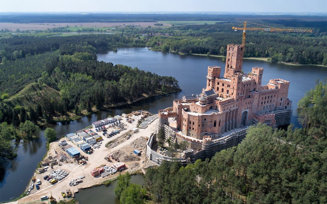 Medieval-style castle residence in EU-protected Polish forest nears completion despite legal battle