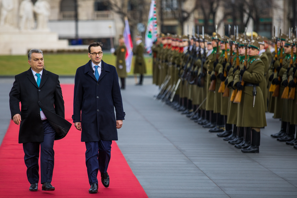 “The paths of Poland and Hungary have diverged,” says Polish PM