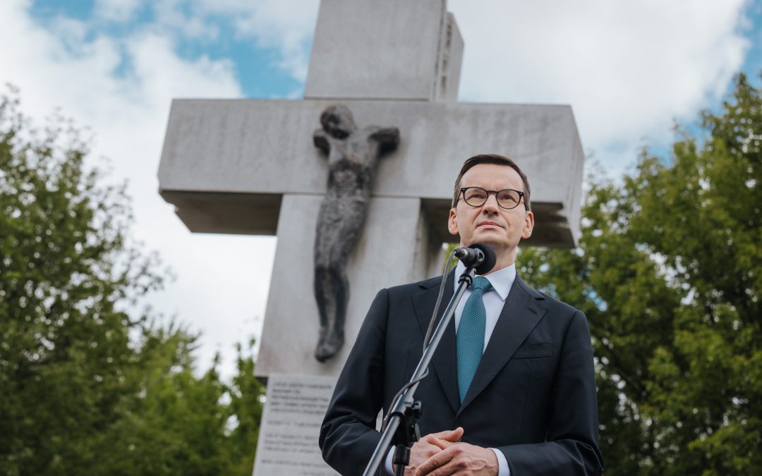 Russia’s war offers chance for Poland and Ukraine to reconcile over WWII massacre, says Polish PM