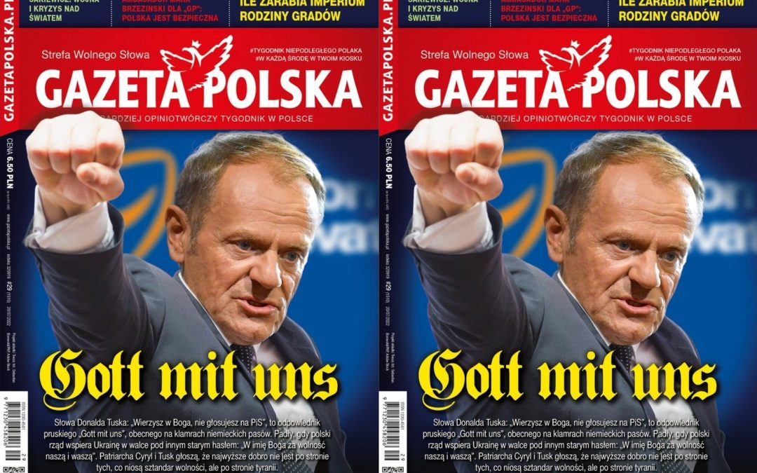 Polish opposition to sue right-wing newspaper for Tusk “Hitler” cover