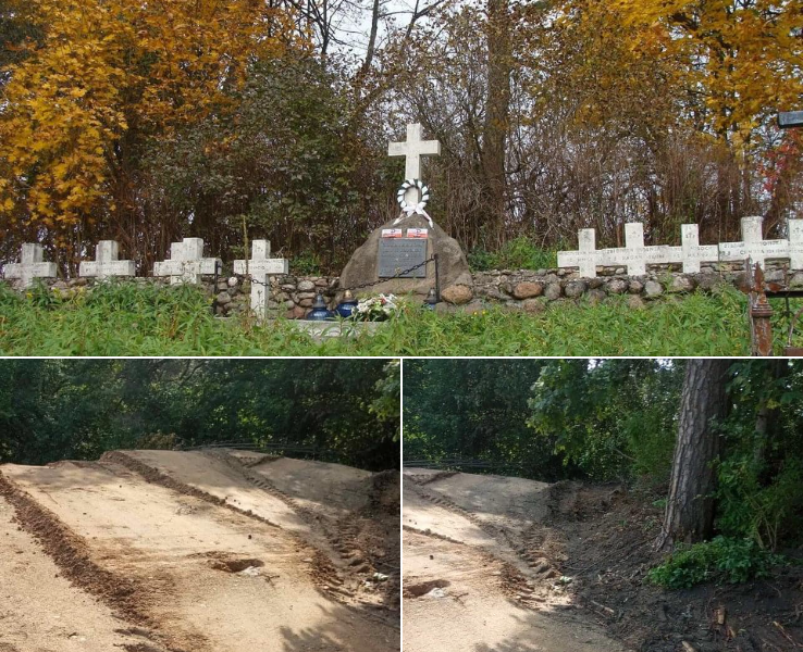 Poland lodges protest over demolition of WWII soldiers’ cemetery in Belarus