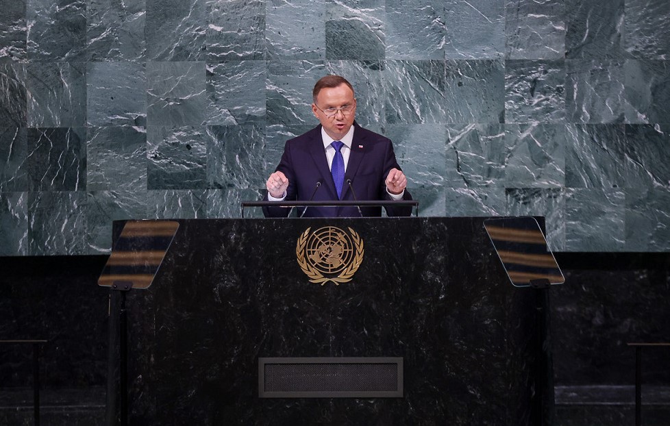 Russia’s war in Ukraine should not be seen as regional conflict, Polish president tells UN