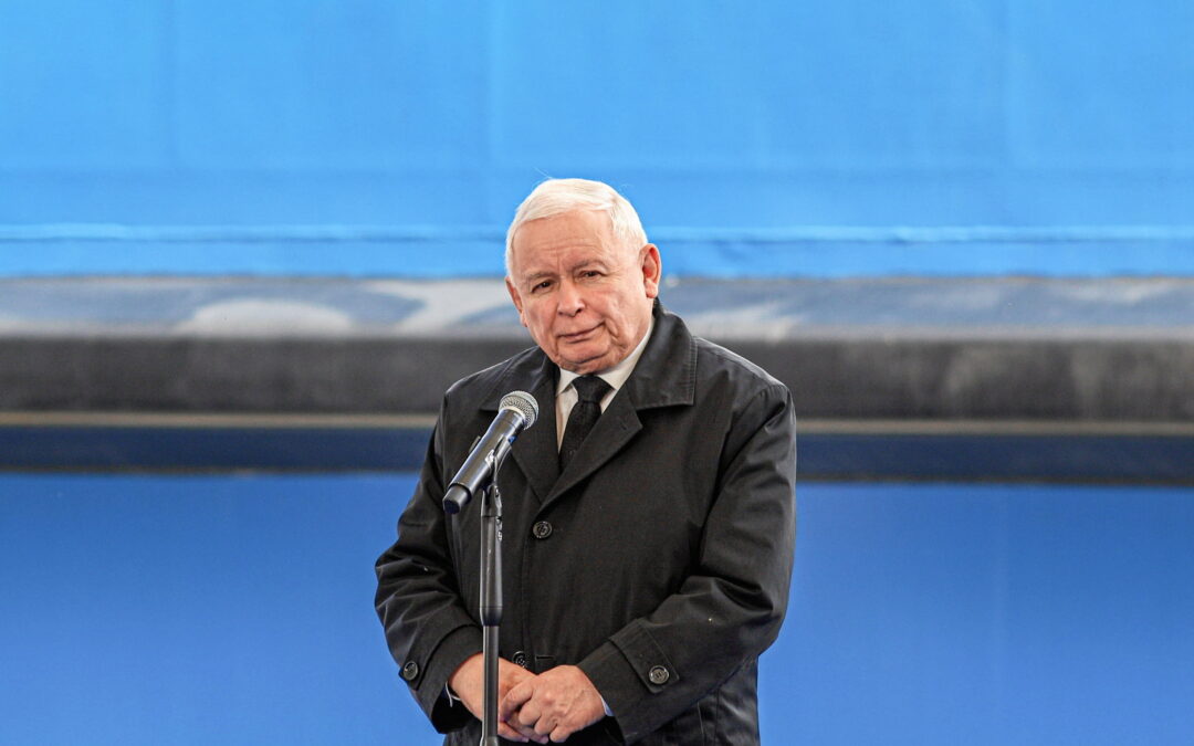 Poland “threatened by aggression of the left” from both east and west, warns Kaczyński