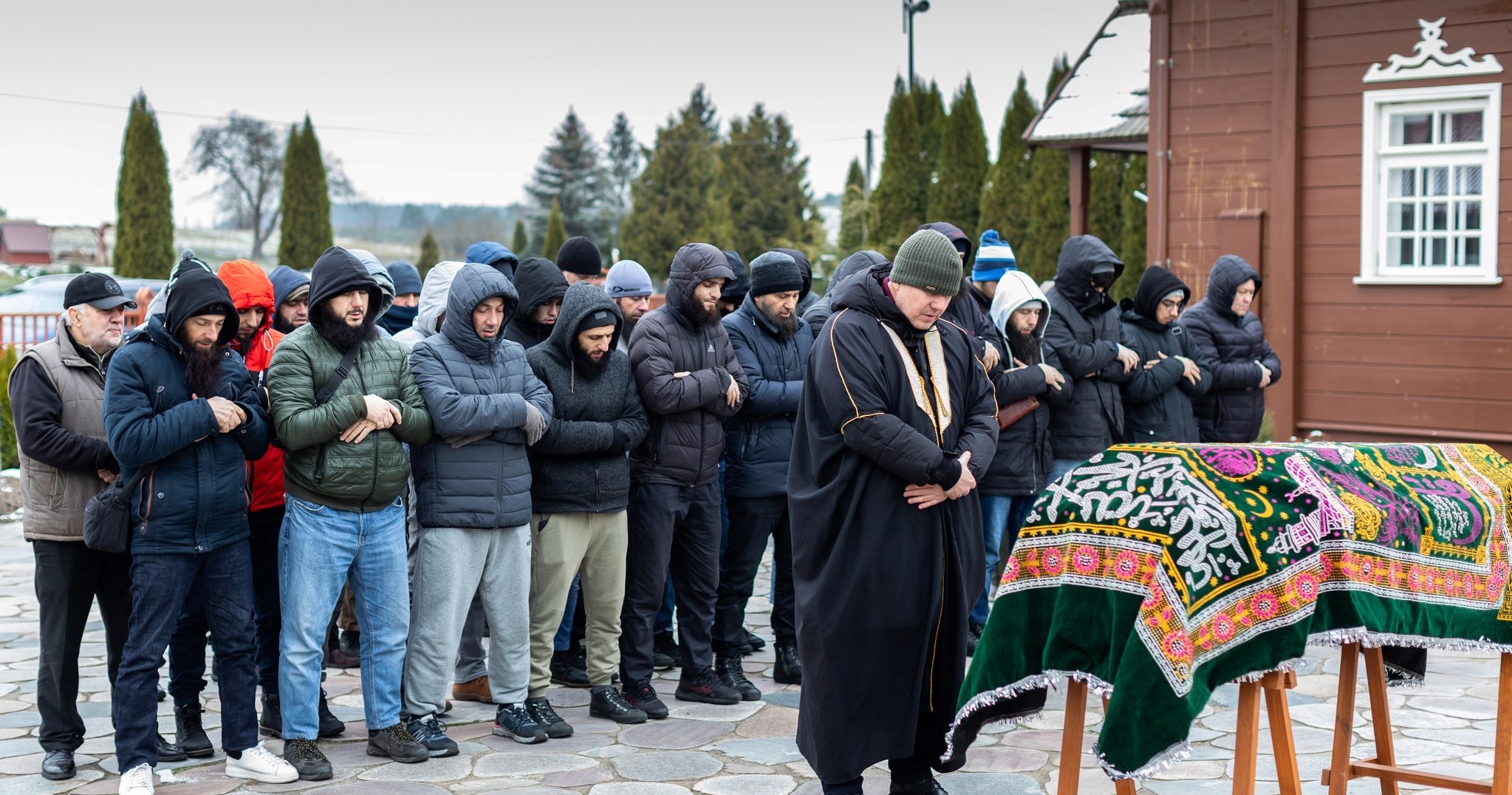 Pogrzeb w Polsce Sudańczyków, którzy utonęli podczas przekraczania białoruskiej granicy