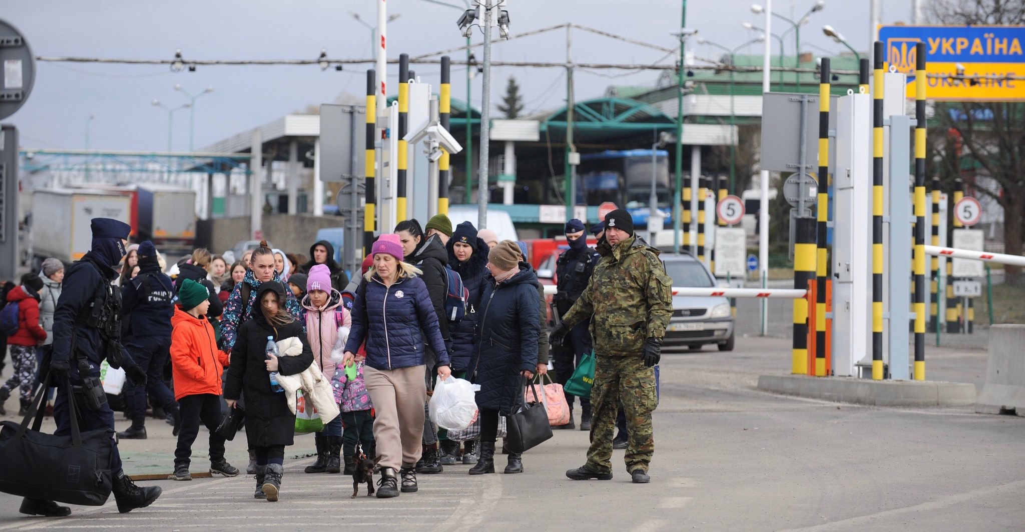 Od okupacji rosyjskiej rocznie w Polsce przebywa ponad 1,3 mln ukraińskich uchodźców