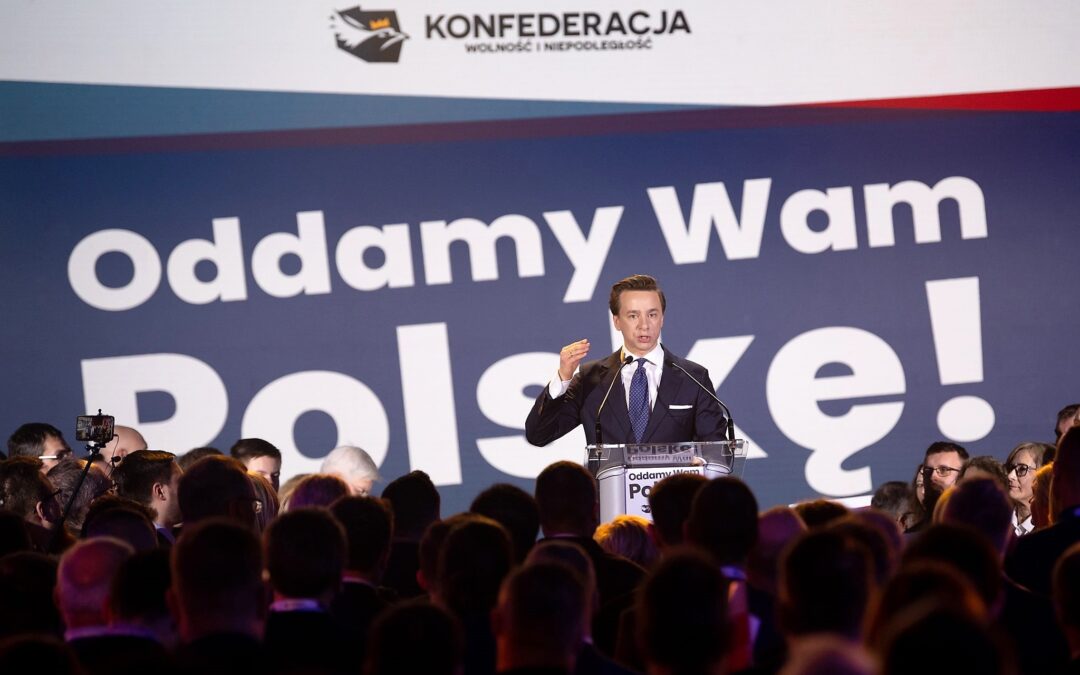 Far right launches election campaign promising to “give Poland back” to the people