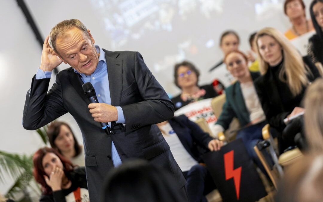 Women’s rights is “number one issue” in Poland, says opposition leader Tusk