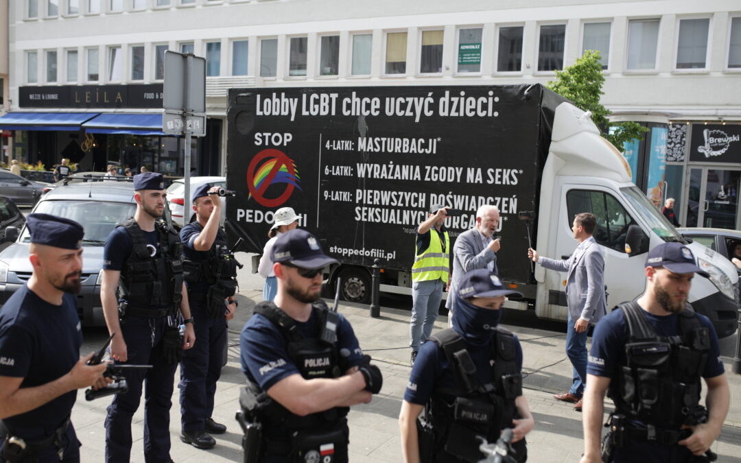 LGBT activists found guilty over attack on anti-LGBT van in Poland