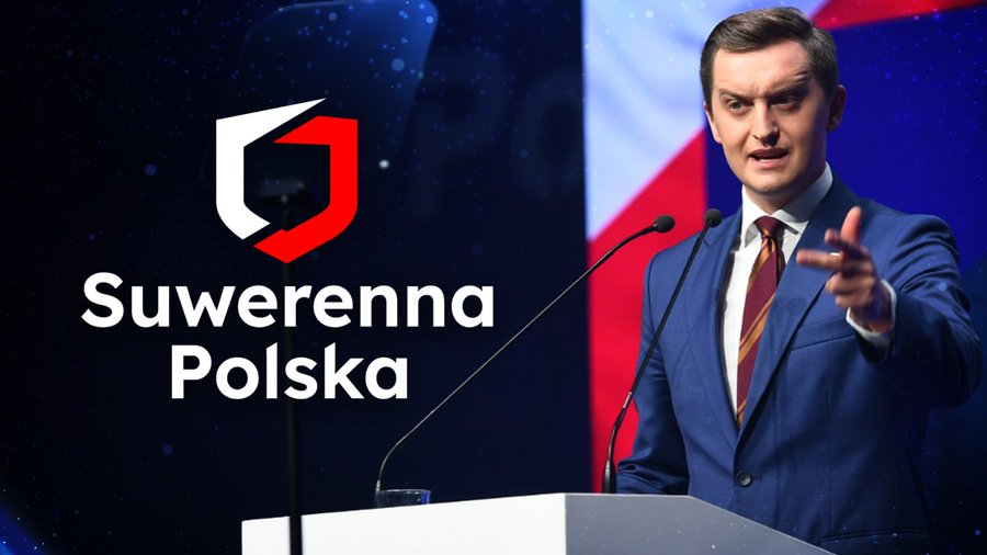 Junior ruling party rebrands ahead of election, vowing to protect Poland from “German collaborators”