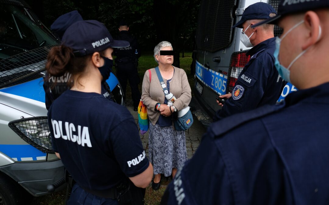 Polish activist “Grandma Kate” found guilty of attacking policeman
