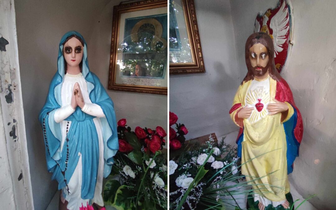 Boys, 12 and 13, confess to crime of offending religious feelings by vandalising statues in Polish chapel