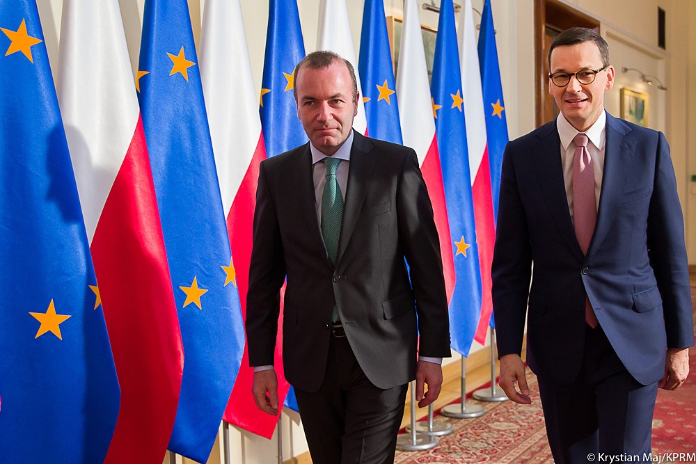 Polish PM challenges head of largest group in European Parliament to debate