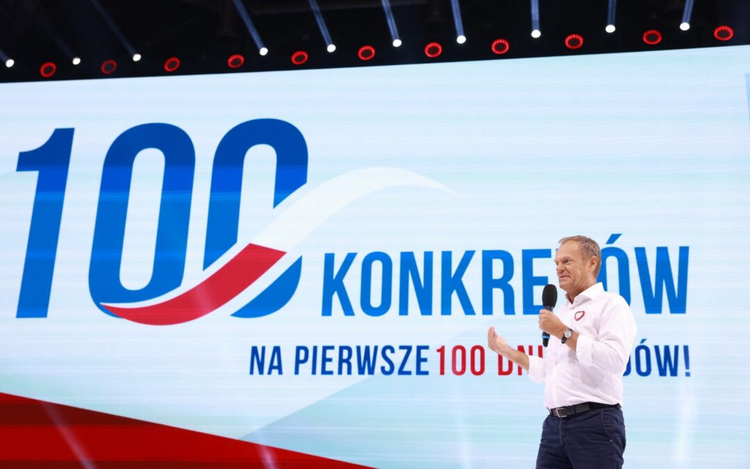 Polish opposition outlines 100 policies for first 100 days in office