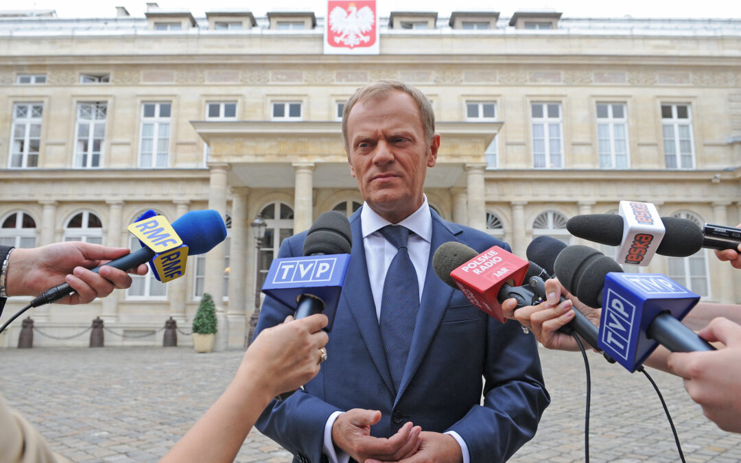 Man convicted of death threats against Tusk reportedly inspired by state TV