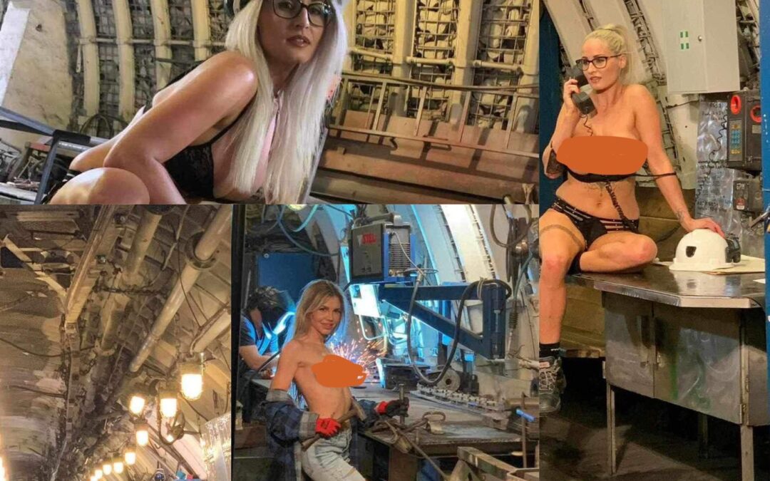 Anger over topless modelling shoot in Polish state-owned coal mine