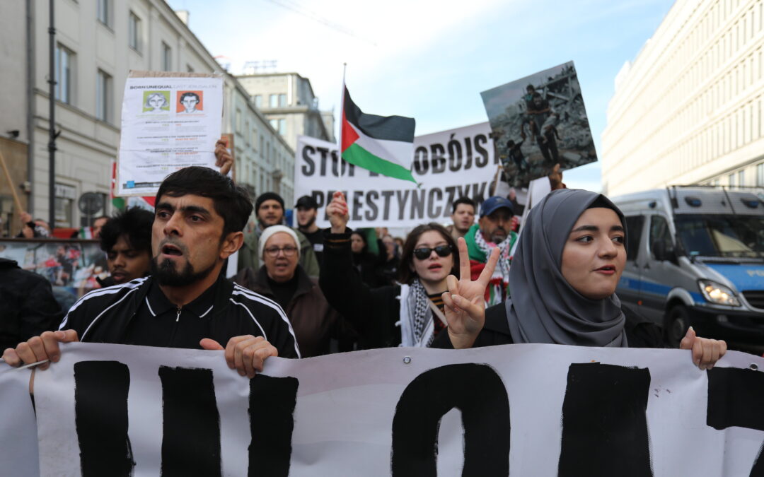 Warsaw bans pro-Palestine demonstration outside Israeli embassy