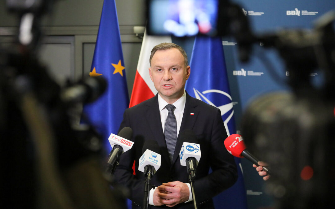 Government takeover of public media violated constitution, says Polish president