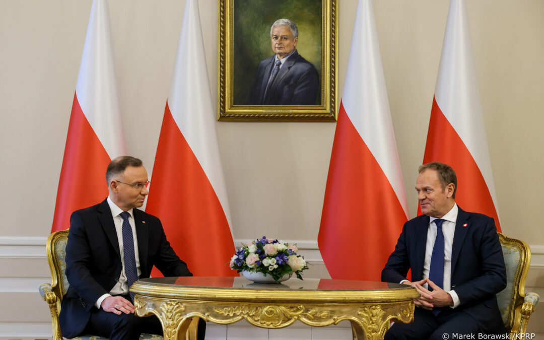 “Please stop trying to violate the law,” President Duda tells PM Tusk