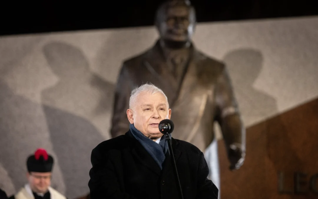 Polish opposition leader Kaczyński likens PM Tusk to Hitler